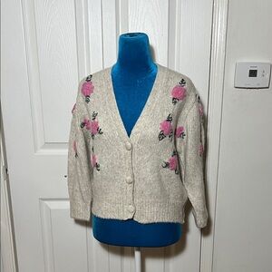 Maria Pavan Cardigan Sweater Women’s Medium